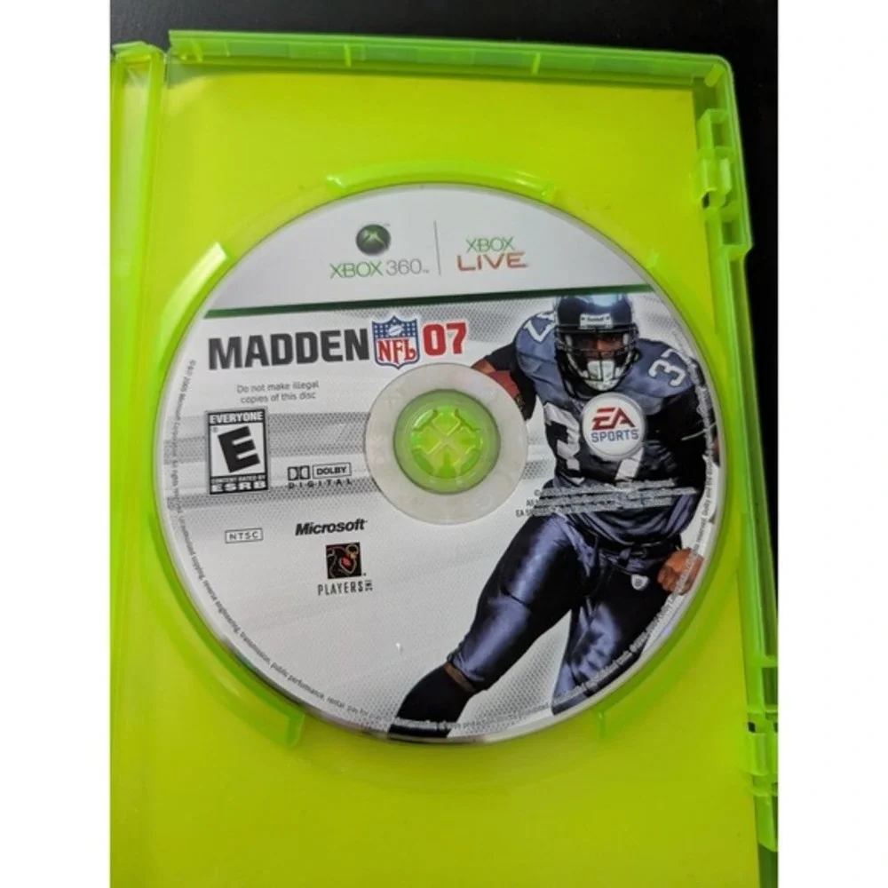 Madden 2007‎ (Microsoft Xbox 360) Seahawks CIB Complete